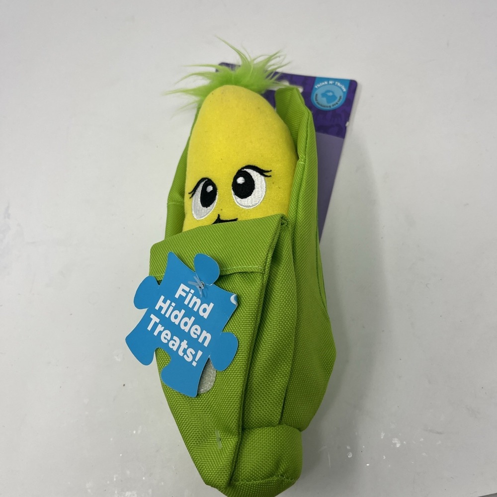 Dog Enrichment Ear of Corn Toy, Hide N' Find, Outward Hound by Nina Ottosson-NEW